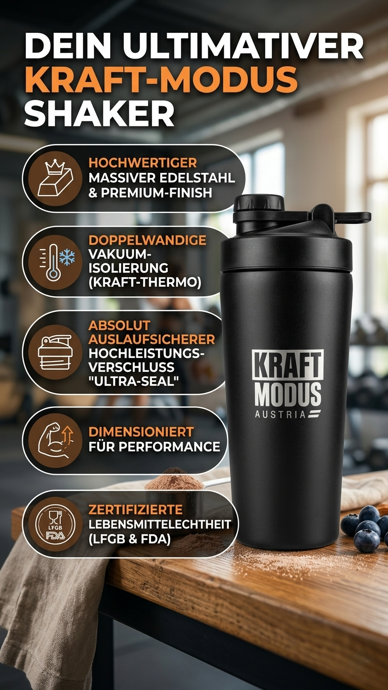 KRAFT MODUS Hydration & Protein Bundle (Flasche + Shaker)