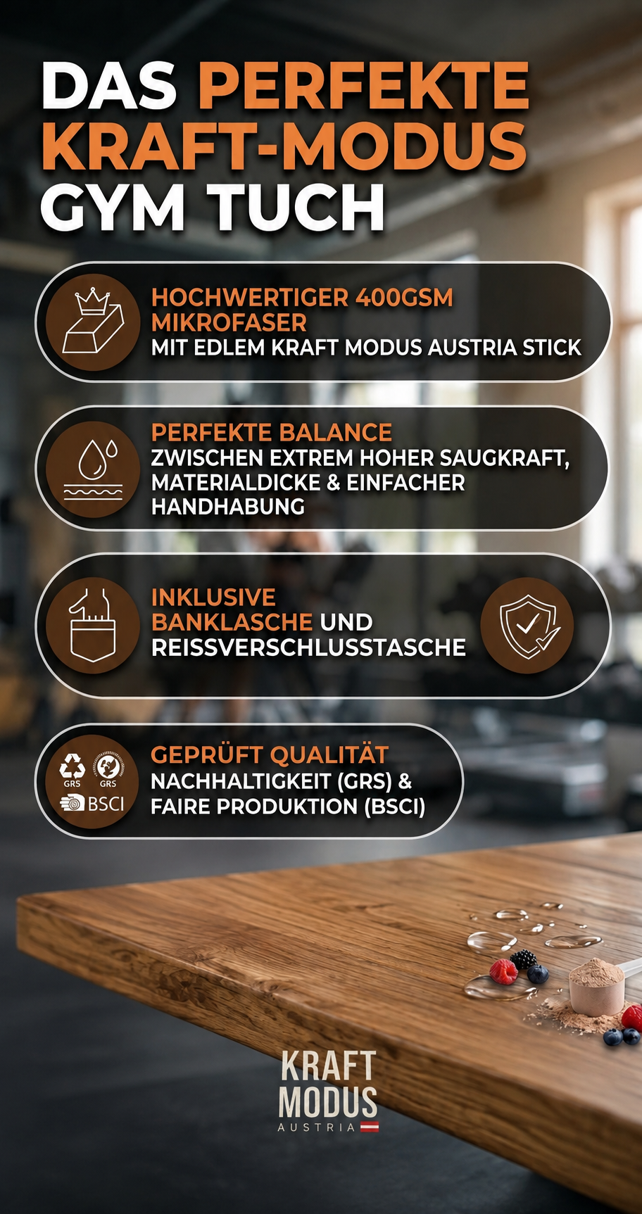 KRAFT MODUS Ultimate Set (Das komplette Performance-System)