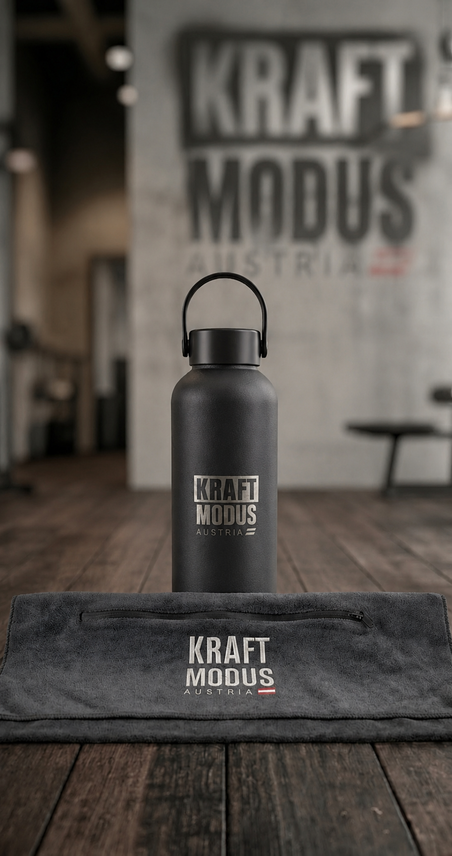 KRAFT MODUS Hydration Set (Flasche & Tuch)